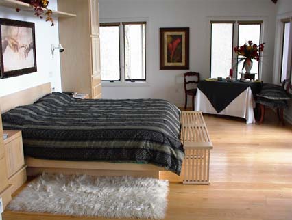 hardwood bedroom flooring